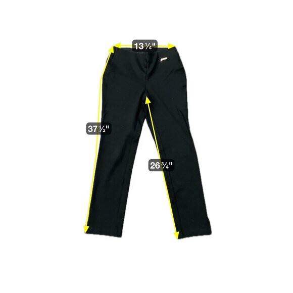 Rafaella Black Slim Fit Womens Pull On Pants Sz Small - Picture 7 of 8